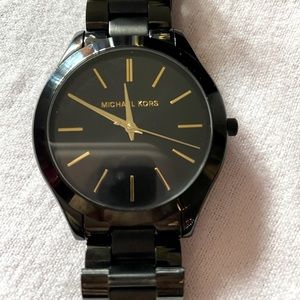 Michael Kors unisex watch Black